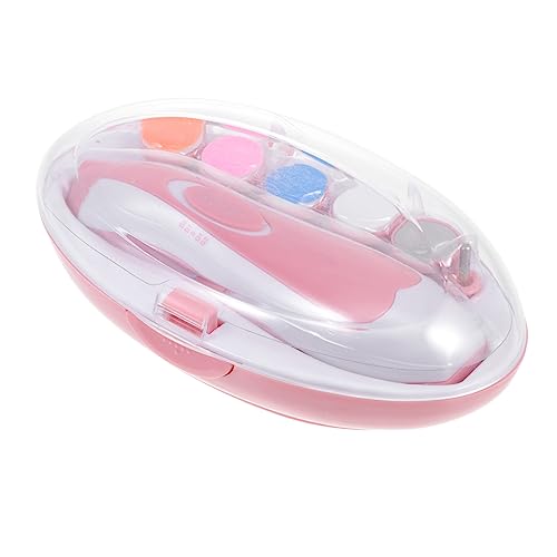 Toddmomy Baby Nail File Set Electric Nail Polisher for Boys and Girls Compact Pedicure Tool Easy to Use Manicure Polisher Long-Lasting