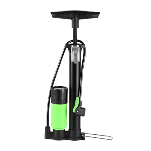 Bomba manual para inflado de neumáticos, inflador de bomba de aire - Bomba de inflado portátil de alta presión de 160 PSI con manómetro,Herramientas de inflado manuales para bicicleta de montaña