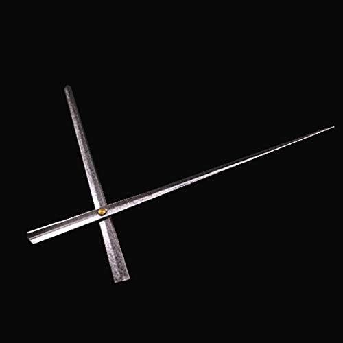Clock Parts & Accessories 25 Sets Large Long Metal Pointer Wall Clock Hands Black Silver Gold Clock Hands Needles Home DIY Clock Replacement Accessories - (Color: Black)