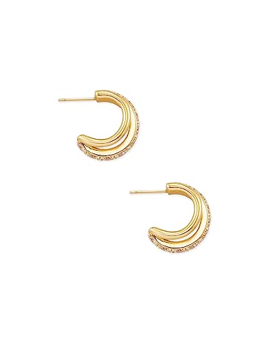 Kendra Scott Livy Huggie Earrings2