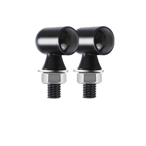 Clignotants LED pour moto ambre 12V feu signalisation 8mm Bobber et Dirt Bike