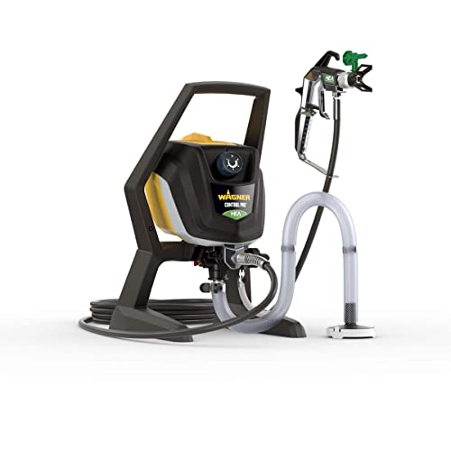 WAGNER Système de peinture par pulvérisation Airless Control Pro 250 R pour peintures à dispersion/latex, vernis & lasures, 15 m²-2 min, réglage de la pression, 110 bar, tuyau 9 m