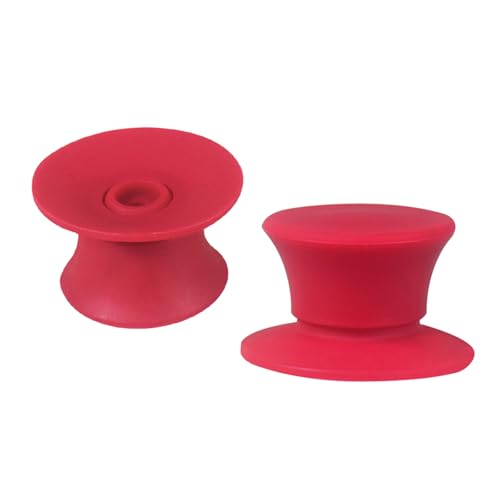 1 paio di adattatori in gomma ottica Circlet standard da pollici per apparecchiature audio professionali