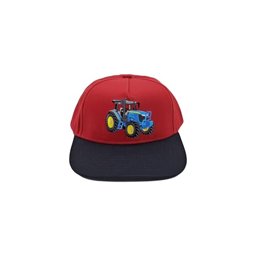 ASVP Shop Embroidered Tractor Baseball Cap for Boys – Adjustable Cotton Hat – Sporty Kids Cap for Outdoor Play4