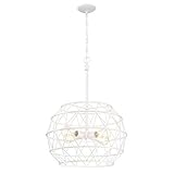 Photo Gallery westinghouse lighting 63678 – lampadario da interno sierra a quattro luci, finitura bianca Photo Gallery westinghouse lighting 63678 – lampadario da interno sierra a quattro luci, finitura bianca