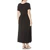 Amazon-Essentials-Womens-Short-Sleeve-Waisted-Maxi-Dress-Available-in-Plus-Size
