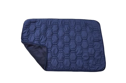 WillerS ブランケット 膝掛け キルティング ダウンケット ひざかけ スポーツ観戦 屋外 アウトドア 防風 防寒 ブランケット ボア キルト フリース 冬用 2枚合わせ 暖かい 肩掛け ボタン付き Blanket (ネイビー)