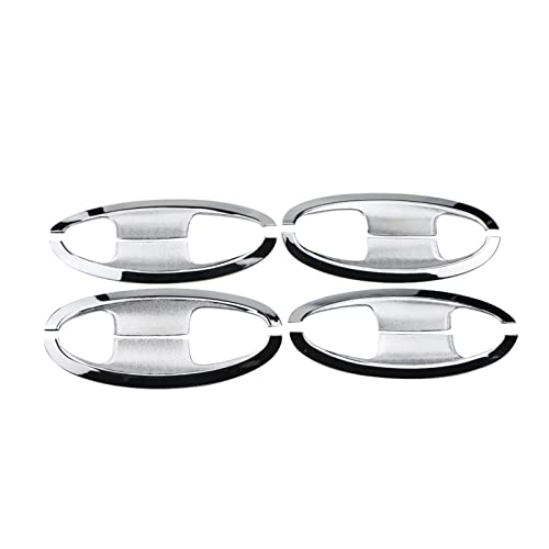 Poignée de voiture Ford Fiesta MK7 ABS chrome protection élégante pour cuve de porte