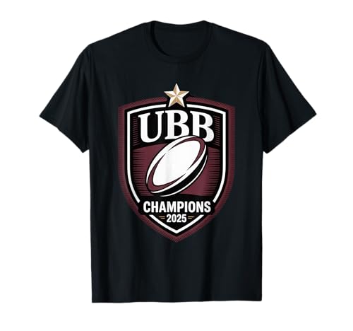 Rugby 2025 Supporter UBB Etoile Cup Bielle Biarrey Penaud T-Shirt