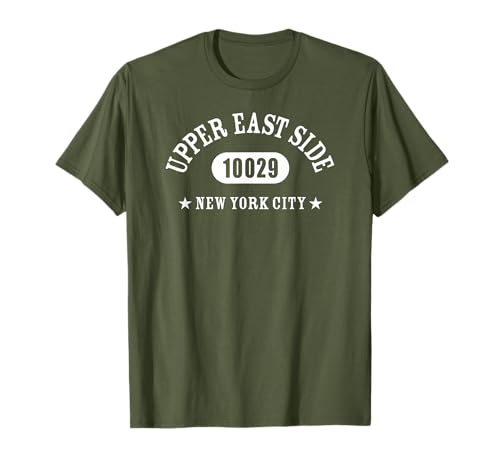 Upper East Side 10029 Nueva York/NYC Athletic Design Camiseta