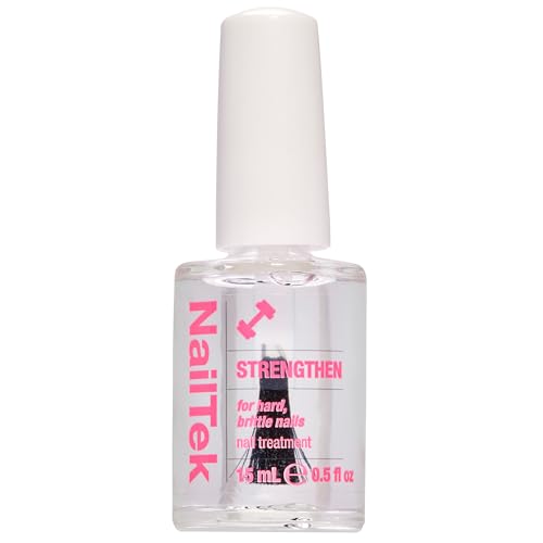 Nail Tek Nail Strengthener Formula 3 Strengthening Nail-Polish Treatment for Hard Dry Brittle Nails 0.5 fl oz