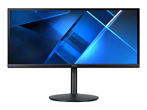 Acer CB292CUbmiipruzx FreeSync 29' IPS Full HD Display 75Hz 1ms 21:9 HDMI 2.0 DP 1.4 USB 3.1 Type-C USB 3.0 integrierte Lautsprecher Höhenverstellung HDMI-Kabel, DP, Ty. pe-C, USB3.0, Schwarz
