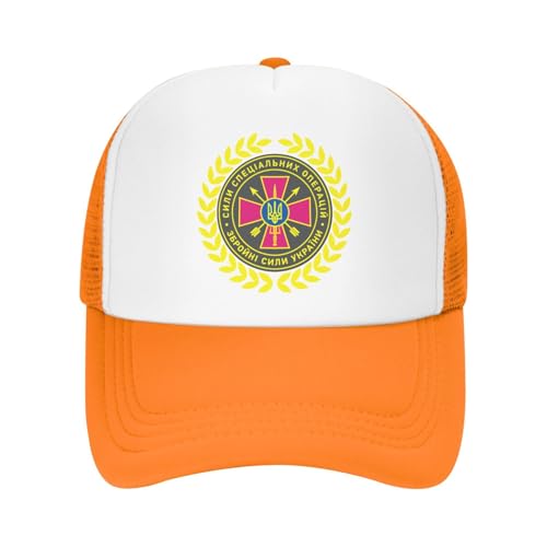 Emblem of The Special Operations Forces of Ukraine Trucker Hat Snapback Mesh Baseball Cap Unisex2