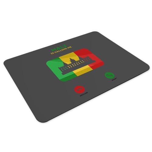 Sets de table Mali caoutchouc noir grand format lavable pour protection table cuisine - 3