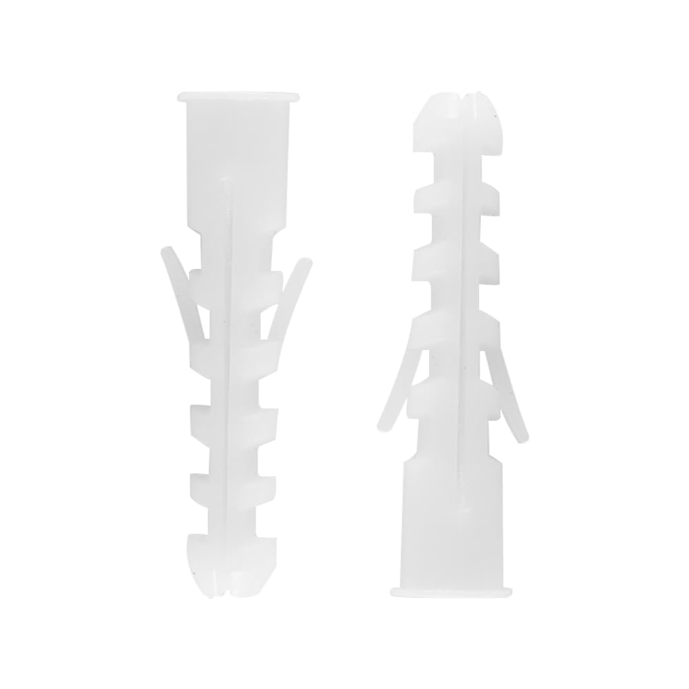 Sarini DIY 250Pcs Wall Sockets Fixings Socket Universal Screws Anchor Raw Cavity 12 X 60mm