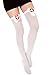 DRESS ME UP - Carnaval cosplay bas genoux infirmière sexy blancs W-006-white