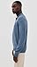 Maison Kitsuné Men's Bold Fox Head Patch Polo Sweater, Breton Blue, XL