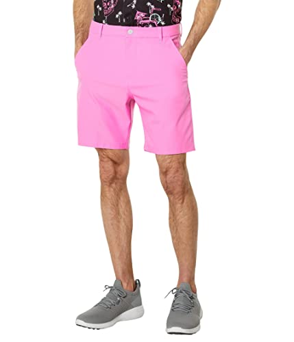 Short de golf PUMA Dealer rose parfait pour vos parcours d'été