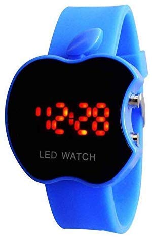 ™ Blue Digital LED Shape Kids Watch
