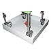 CHEMGLA - Spill Tray- Polypropylene- Fits Reactor Frame: CG -1951-100- Dimensions L x W x H (in): 27 x 28-1/2, EA1