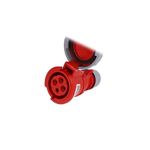 Connecteur alimentation AC triphasé étanche IP67 PCE 2242-6 pour distribution 32A sécurisée