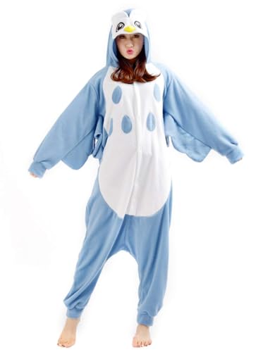 SimZoo Pyjama Animal Adulte, Costume de Hibou pour Hommes et Femmes, vêtements de Nuit, Une pièce...
