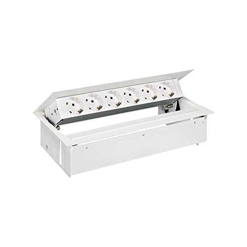Module de table Simon 400 blanc 6 prises pour salle de réunion connectée - 2