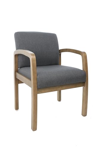 Boss Office Products Chairs Guest Seating, Slate Grey
