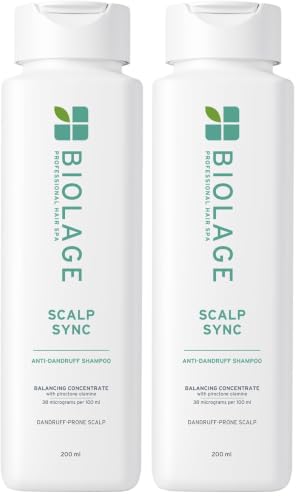 Image of Biolage Scalp Sync Anti-Dandruff Shampoo for Dandruff Removal and Balances Scalp with Piroctone Olamine for 72HR Balanced Scalp for Women and Men Vegan and Cruelty-Free Treatment​