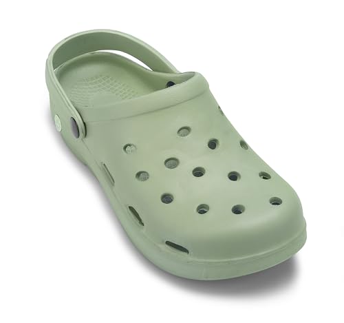 Image of CASSIEY Men's Lightweight Classic Clogs || Sandals with Adjustable Back Strap for Men