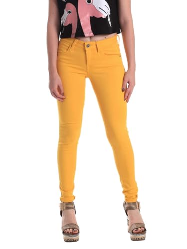Jeans Fornarina jaune femme taille 24 pour sublimer la silhouette fine