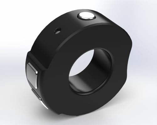 RING MOUSE 空中マウス 黒色 美品 フューチャリスティック 311slqOTrZL.jpg