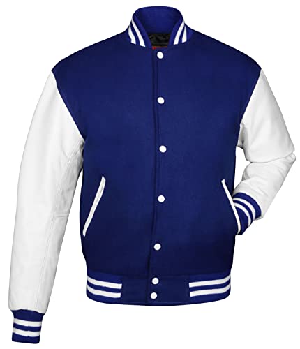 Image of Brutul Bee Original Leather Varsity Letterman Jackets Wool & Leather Original American Style Varsity Jackets