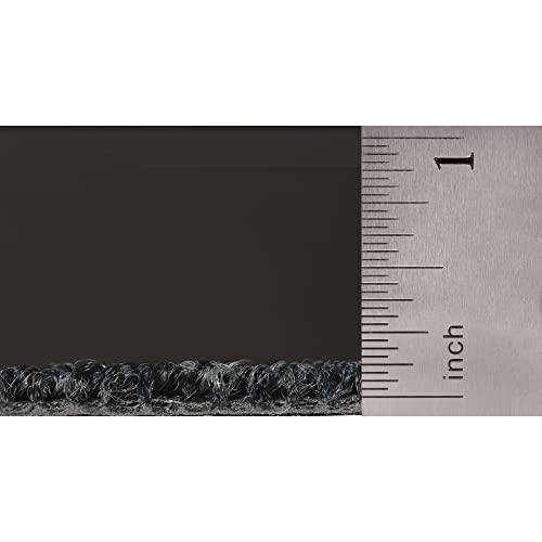 Image of Mohawk Advance 24 inch x 24 inch Berber (Loop pile), 0.11 inch Pile Height, Carpet Tile, Nylon Fiber, Deep Space Color, (24 Tiles), (96 sqft /carton)