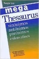 Mega Thesaurus Sinonimos Antonimos Paron 8430311262 Book Cover