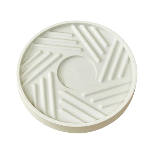 Base a rullo per vasi per piante, carrello per vasi da fiori, supporto resistente con 4 ruote girevoli, supporto rotondo resistente, vassoio mobile per interni ed esterni grandi e contenitori da