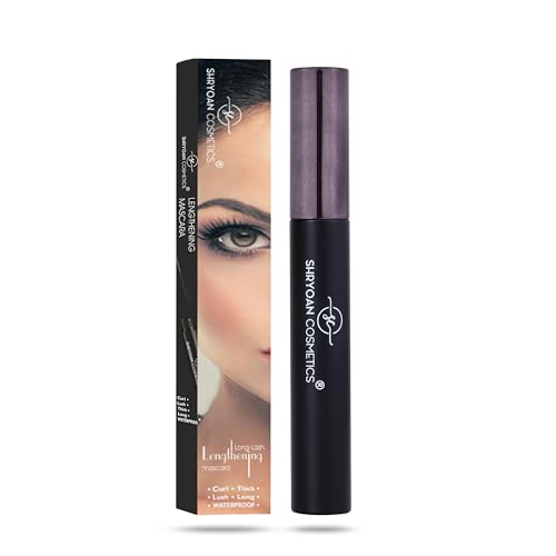 Shryoan Long-Lash Lengthening Jet Black Mascara | Water & Smudge Proof | Long Lasting & Boost Volume Mascara | Upto 18 Hours Stay ( 15 ml ) - Image 2