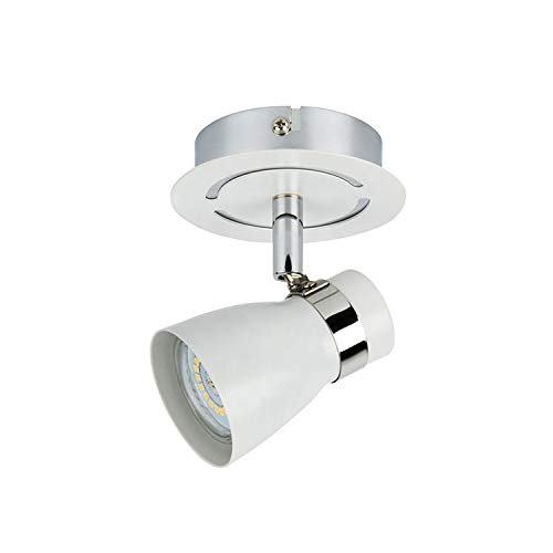LEDart Spot GU10 LED 8W 3000K Dimmable angle étroit 10° à fixer plafond et support AC200-240 V. 50/60Hz Éclairage tableau & objet décoration Cover