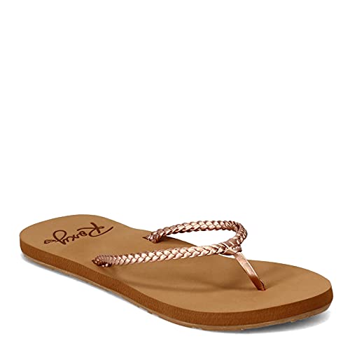 Roxy Women's Costas Sandal Flip Flop, Rose Gold, 8 M Us #TOP2