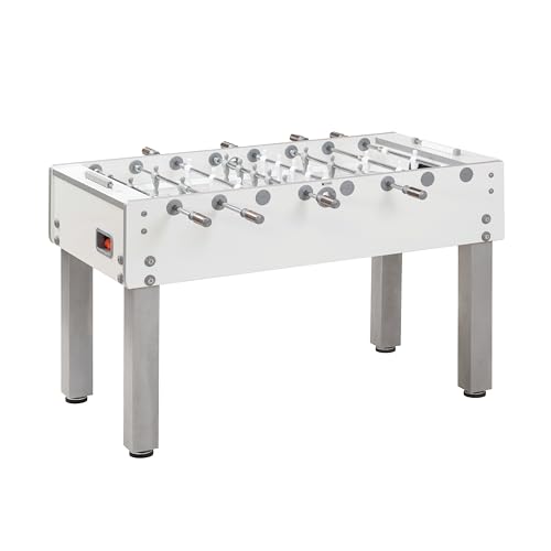 Garlando G-500 Indoor Foosball Table (White)
