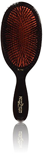 Mason Pearson B1 Extra Large Pink brosse pure bristle sanglier rose - 4