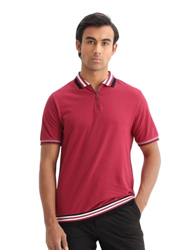 Image of Rare Rabbit Regular fit Plain Polo