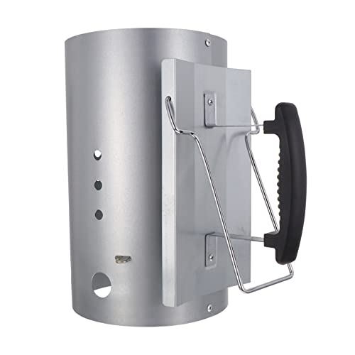 Milisten Accenditore Barbecue Carbonella Esterno con Manico Nylon Isolante e Base Ampia per Avvio Rapido BBQ