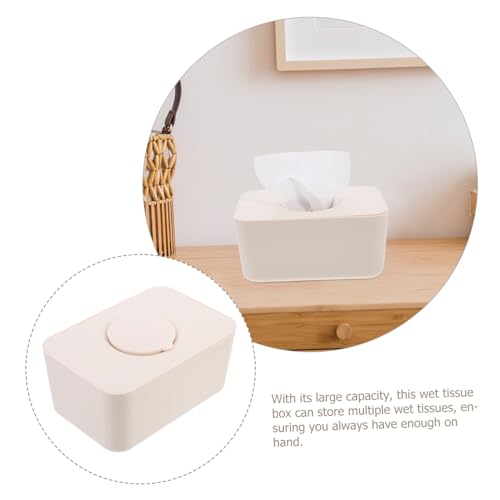 Boîte lingettes humides silicone design compact et léger de rangement - 5