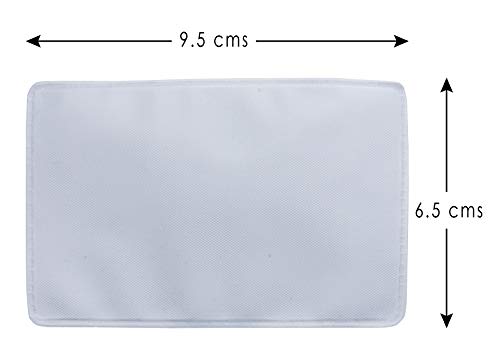 Image of flying CLOUDS Silver Synthetic Unisex Card Sleeve (cardcover100)