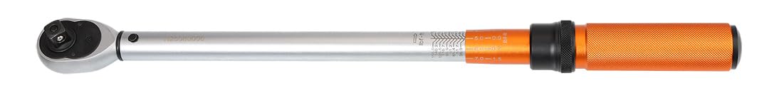 NEO TOOLS Llave dinamométrica reversible de 1/2 "40-220Nm | Doble clic, ajustable hasta 1 Nm, trinquete derecha a izquierda | Llave de acero para herramientas