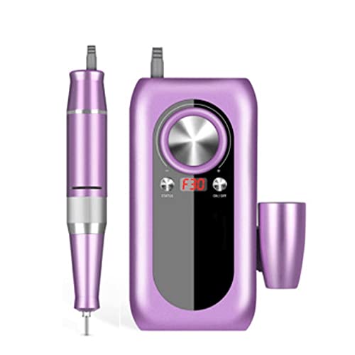 Torno eléctrico portátil recargable para uñas RPM35000 miniatura 1