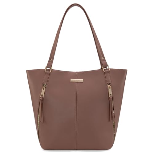 Montana West Tote Bag for Women Handbag Shoulder Top-handle Purses with Zipper