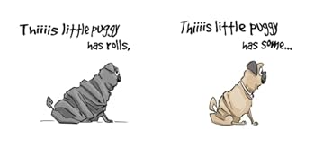 Paperback This Little Puggy: (Black Pug Cover Edition) A HILARIOUS TWIST ON THE NURSERY RHYME FOR THE PUGAHOLIC PUG MOM PUG DAD PUG FAMILY (Books for Pugaholics) Book