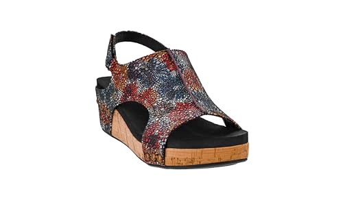 Image of Corkys Footwear Volta Wedge - Chic Elegance Meets All-Year Comfort with a 2-Inch Cork Heel and Marshmallow Insole for Stylish Everyday Wear and All-Day Comfort